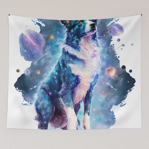 Item preview, border collie space designed and sold by Jenslemmens.