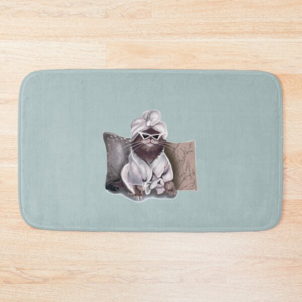 Item preview, Cozy Cat In A Bathrobe  designed and sold by xsaxsandra.