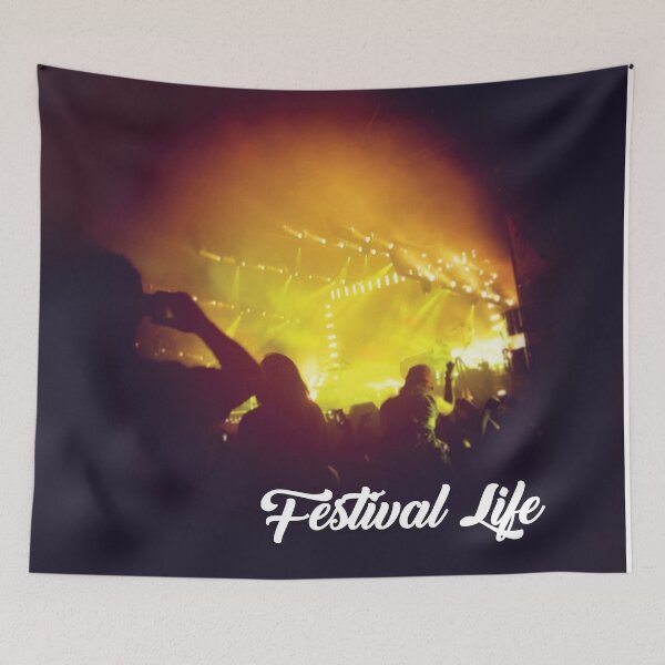Item preview, Festival life graphic tee 19 designed and sold by krygon.
