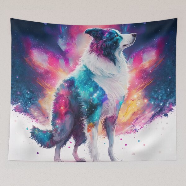 Item preview, border collie space designed and sold by Jenslemmens.