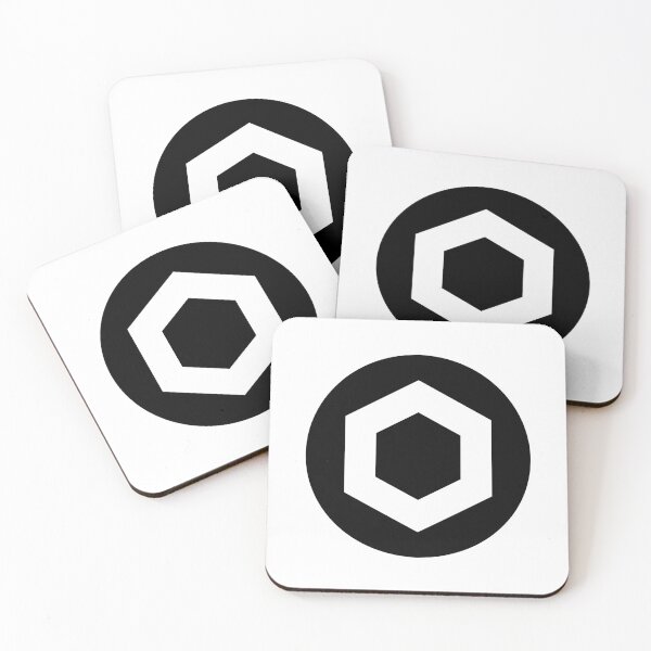 Item preview, Chainlink LINK Crypto Altcoin - Black Token Icon Variant #2 designed and sold by CryptoMoods.
