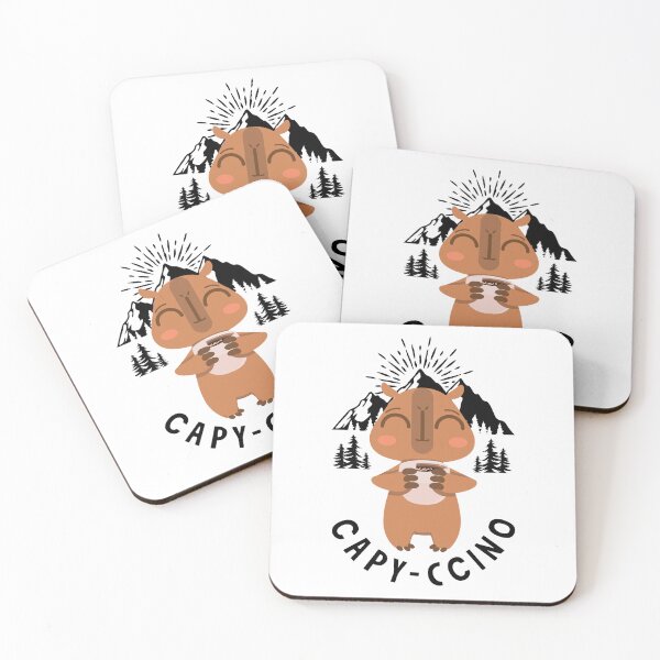 Item preview, Capybara Rodent Capyccino designed and sold by ShopTheStyle.