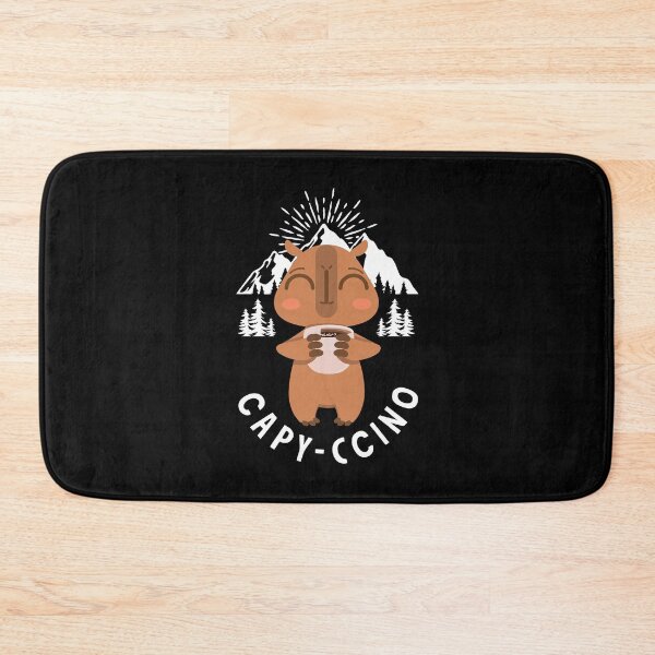 Item preview, Capybara Rodent Capyccino Coffee Pun designed and sold by ShopTheStyle.