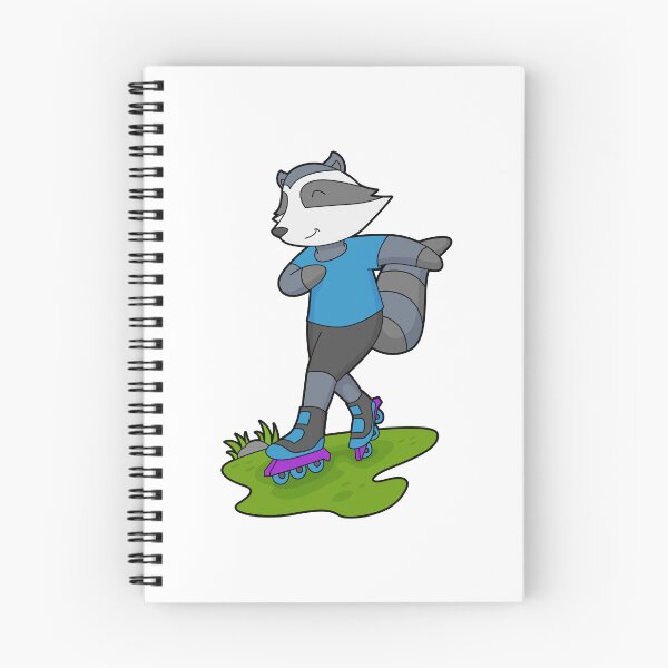 Item preview, Raccoon Inline skating Inline skates  designed and sold by Snabdesign84.