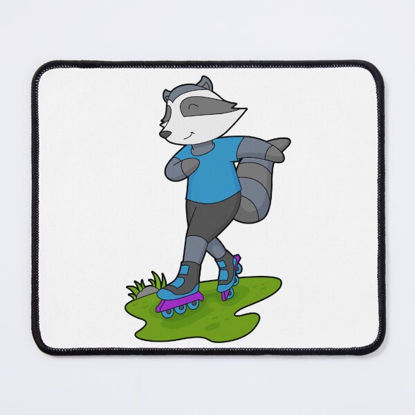 Item preview, Raccoon Inline skating Inline skates  designed and sold by Snabdesign84.