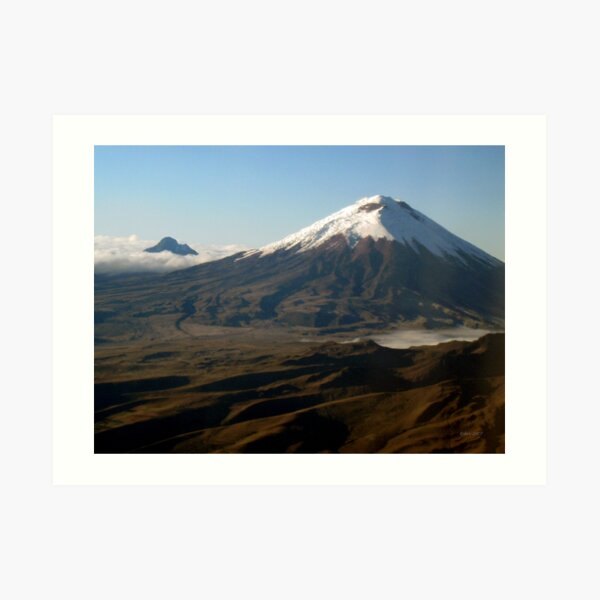 Cotopaxi from the Air Art Print