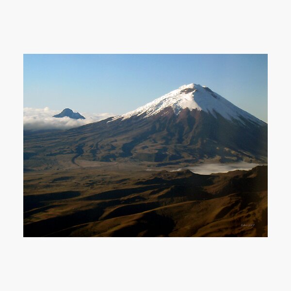 Cotopaxi from the Air Photographic Print