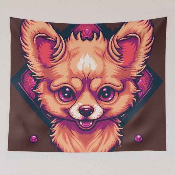 Item preview, Cute dog illustration designed and sold by NeroKanji.