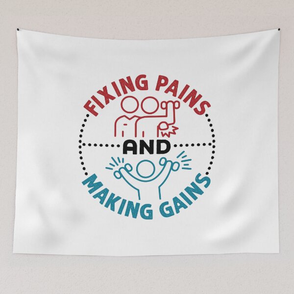Item preview, Physical Therapist Fixing Pains and Making Gains designed and sold by jaygo.