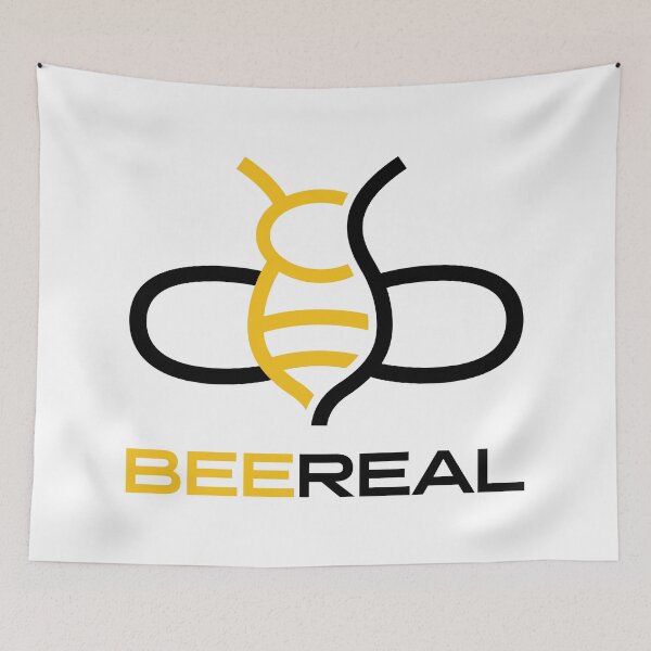 Item preview, Beereal Merch Bee Real Logo designed and sold by BenRyme.