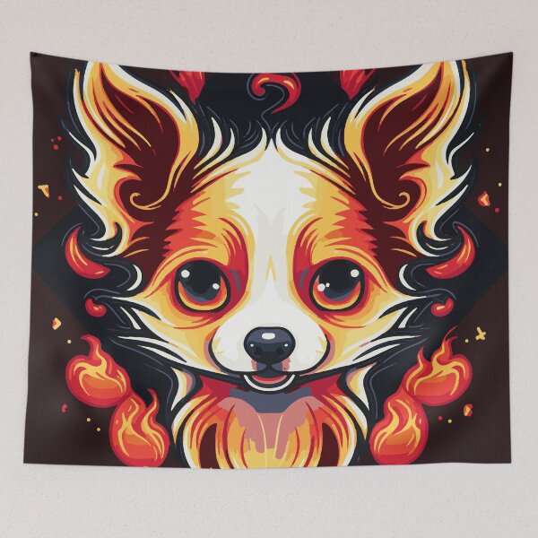 Item preview, Cute dog illustration designed and sold by NeroKanji.