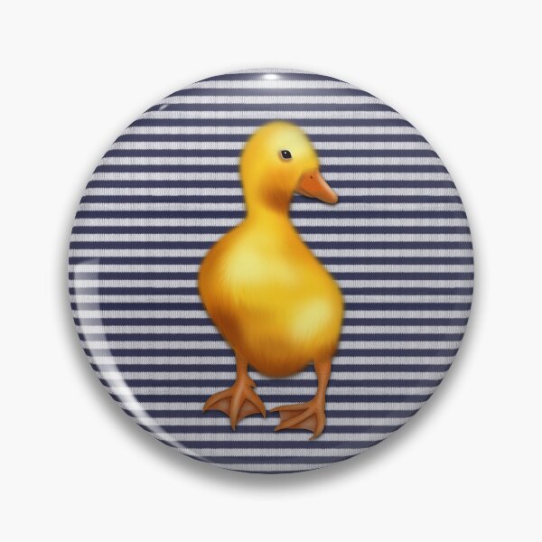 Item preview, Little duckling in front of stripes designed and sold by Milamara.