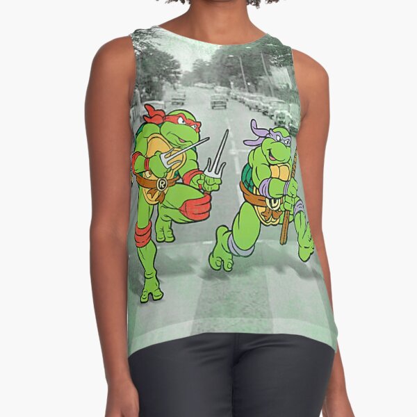 Teenage Mutant Ninja Turtles Road Crossing Parody Shirt - TeeUni