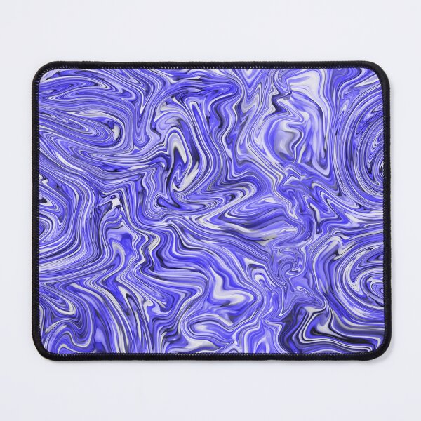 Item preview, Cool Blue liquify pattern, complex abstract art designed and sold by Karo Art.