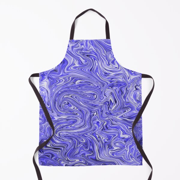 Item preview, Cool Blue liquify pattern, complex abstract art designed and sold by Karo Art.