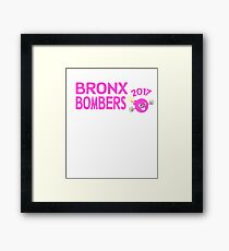 Bronx Bombers Framed Print