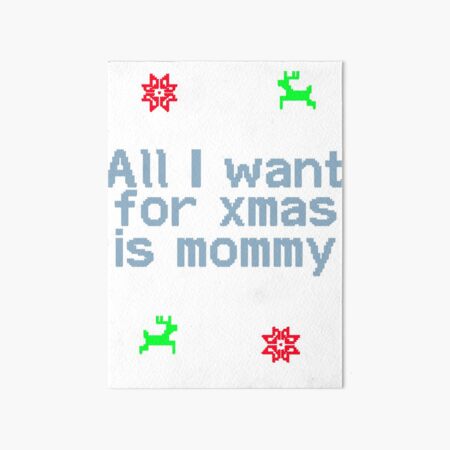 xmas Art Board Print