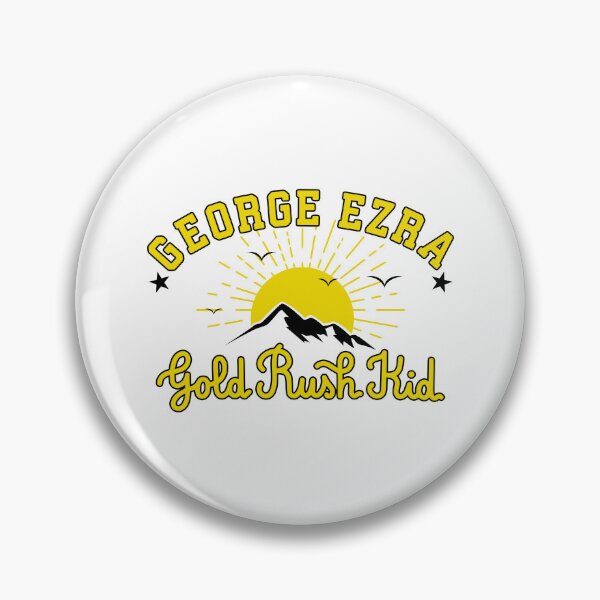 Item preview, George Ezra Merch Gold Rush Kid Mountains designed and sold by BenRyme.
