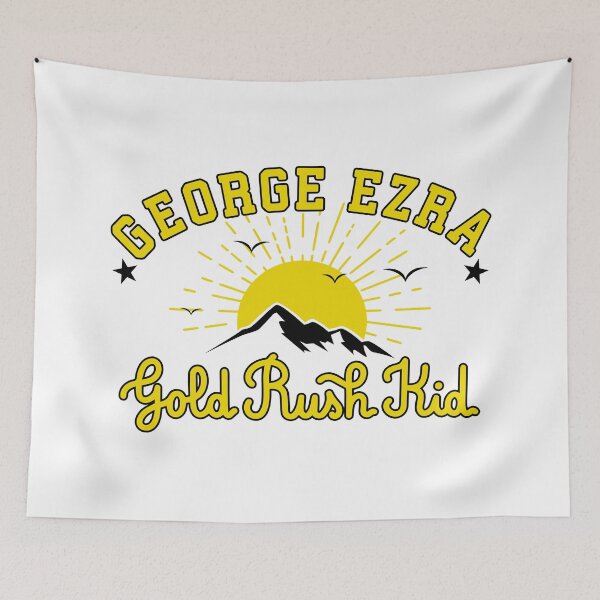 Item preview, George Ezra Merch Gold Rush Kid Mountains designed and sold by BenRyme.
