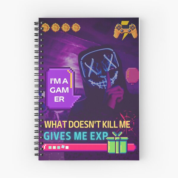 Item preview, I'm a Gamer, Modern, bold, Neon, poster, t-shirt, gamerz, streamerz, setup, Sticker, Hardcover Journals, iPhone Cases&Skins, Canvas Print, Framed Art Print, Photographic, Metal Print, print clothing, designed and sold by SpiralStairShop.