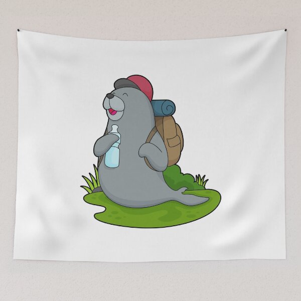 Item preview, Seal Hiker Backpack Hiking designed and sold by Snabdesign84.