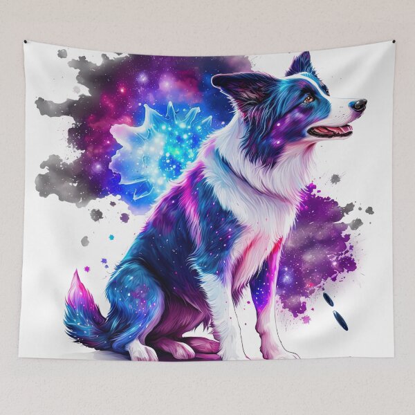 Aperçu de l'œuvre espace border collie créée et vendue par Jenslemmens.