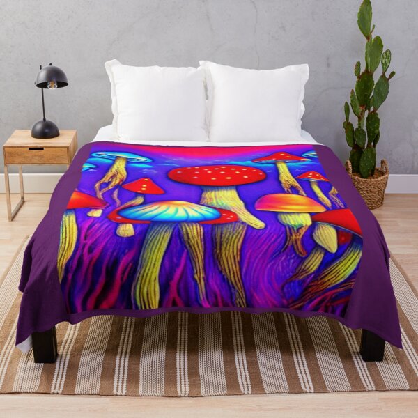 Artikelvorschau, Magic Mushrooms Psychedelische Kunst entworfen und verkauft von DigitalMandy.