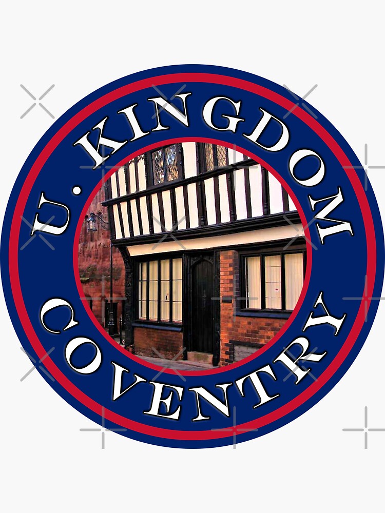 "United Kingdom Coventry Medieval City Passport Stamps Collection
