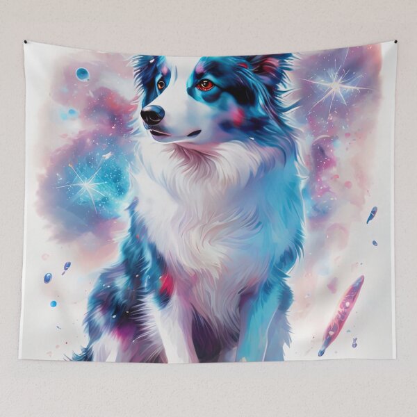 Aperçu de l'œuvre espace border collie créée et vendue par Jenslemmens.