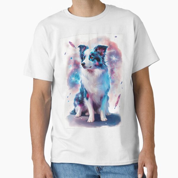 Vista previa del artículo con la obra «espacio border collie», diseñado y vendido por Jenslemmens.