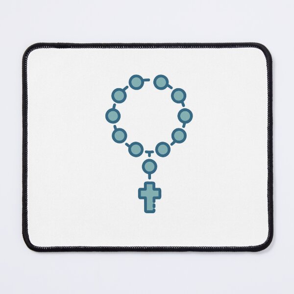 Item preview, Light blue Rosary designed and sold by RiggsBubble.