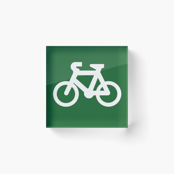 Item preview, White bike on green designed and sold by BenLeverAU.