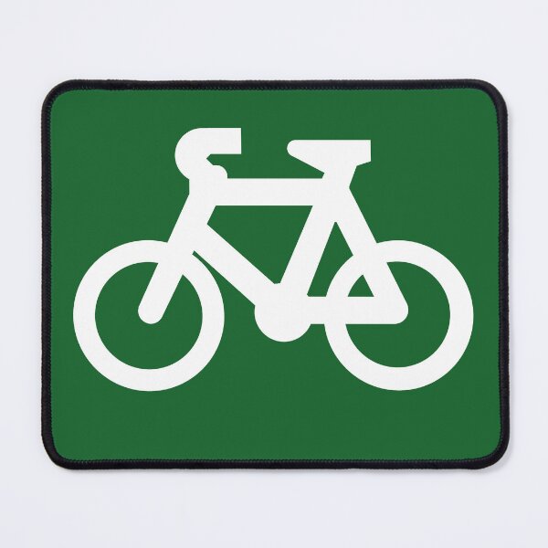 Item preview, White bike on green designed and sold by BenLeverAU.
