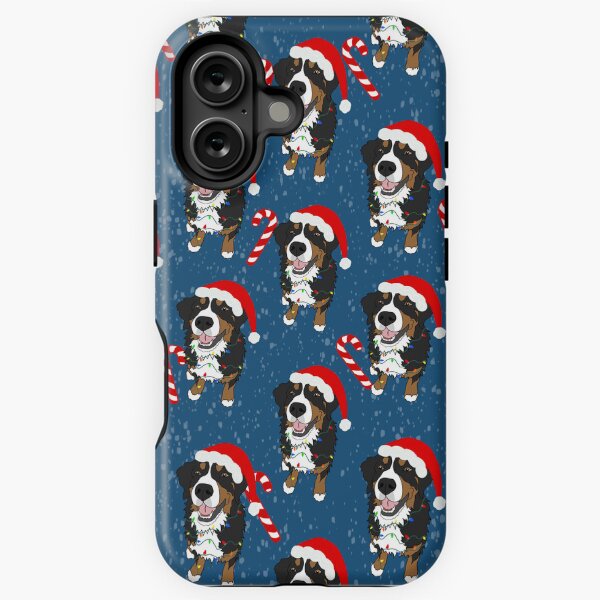 Item preview, Christmas Bernese Mountain Dog Blue designed and sold by KantstandyaC.