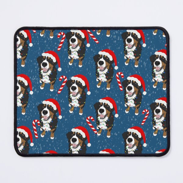 Item preview, Christmas Bernese Mountain Dog Blue designed and sold by KantstandyaC.