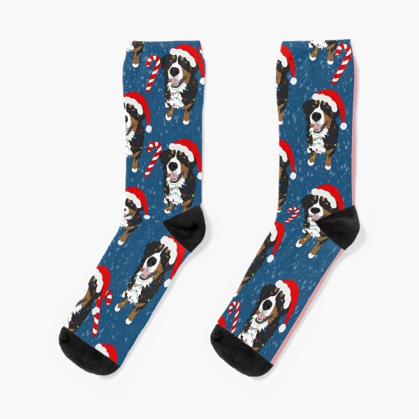 Item preview, Christmas Bernese Mountain Dog Blue designed and sold by KantstandyaC.
