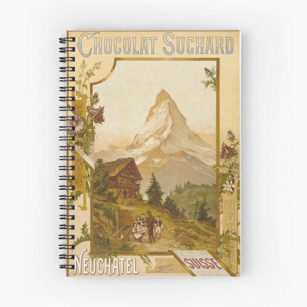 Item preview, Zermatt Matterhorn Vintage Switzerland Poster Vintage Swiss designed and sold by cutesy.