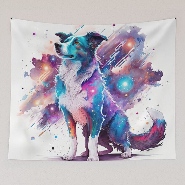 Item preview, border collie space designed and sold by Jenslemmens.