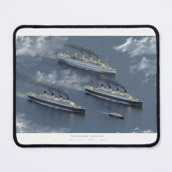 Item preview, Ocean Liners - White Star Line - Olympic Class designed and sold by Historical Ocean Liners.