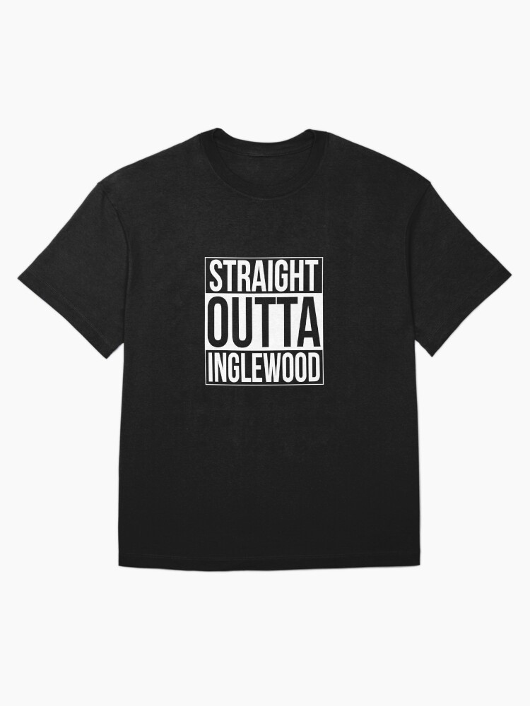 Thumbnail 3 of 7, Oversized T-Shirt, Straight Outta Inglewood designed and sold by heeheetees.