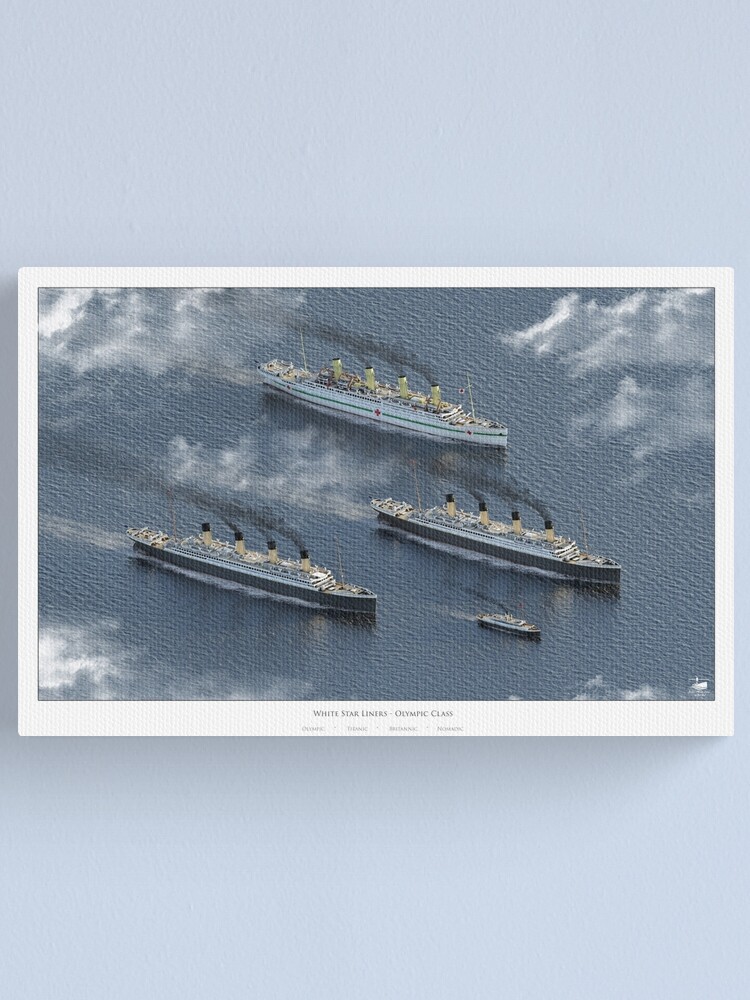 Ocean Liners - White Star Line - Olympic Class