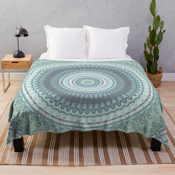 Item preview, Pastel Mandala Abstract Radial Symmetry Pattern Boho Vibes Aesthetic 3 of 10 designed and sold by Beachy.