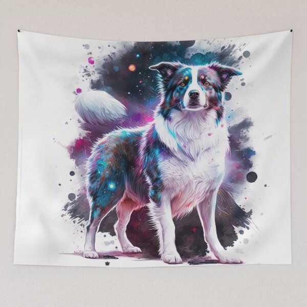 Aperçu de l'œuvre espace border collie créée et vendue par Jenslemmens.