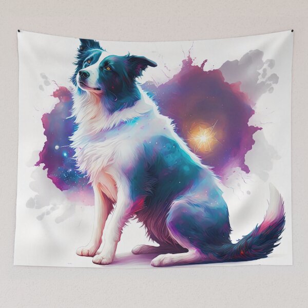 Item preview, border collie space designed and sold by Jenslemmens.