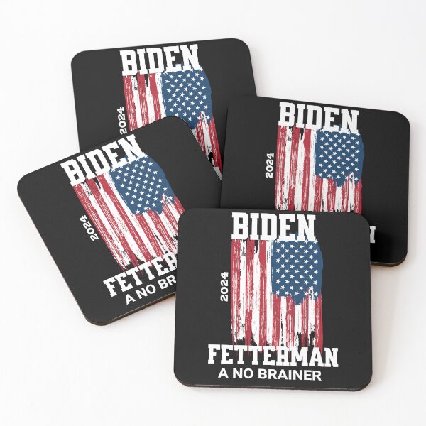 Item preview, Biden Fetterman 2024 It's A No Brainer Political Humor designed and sold by Artpawsy.