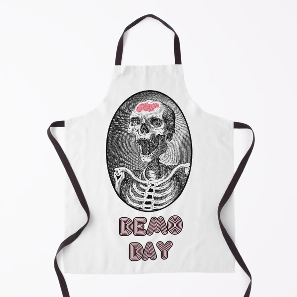 Item preview, 'Demo Day' Skull Design - Retro Illustration Design for T-shirts, mugs, phone cases and other accessories designed and sold by Ridiculam Toga.