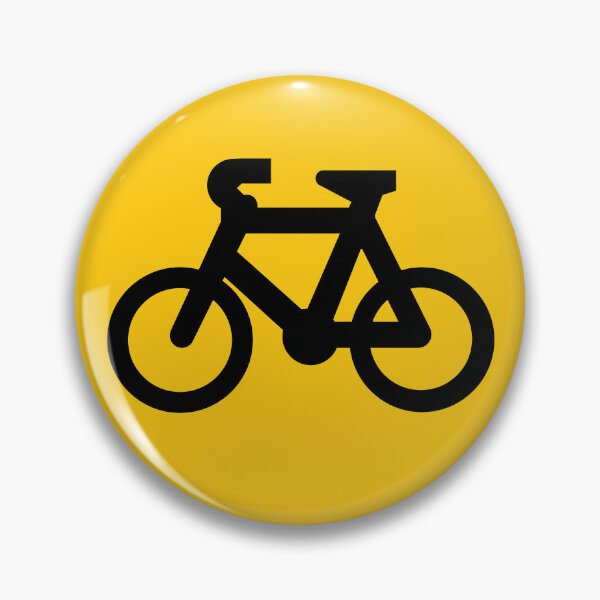 Item preview, Black bike on yellow designed and sold by BenLeverAU.