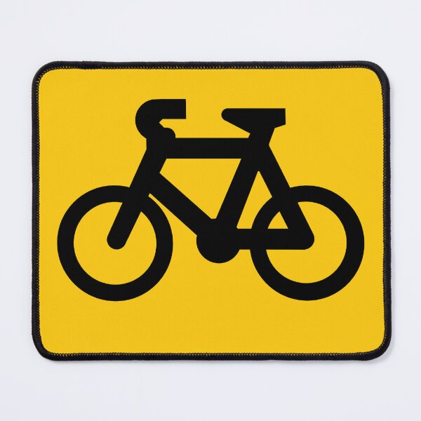 Item preview, Black bike on yellow designed and sold by BenLeverAU.