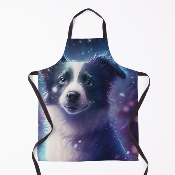 Item preview, border collie pup space designed and sold by Jenslemmens.