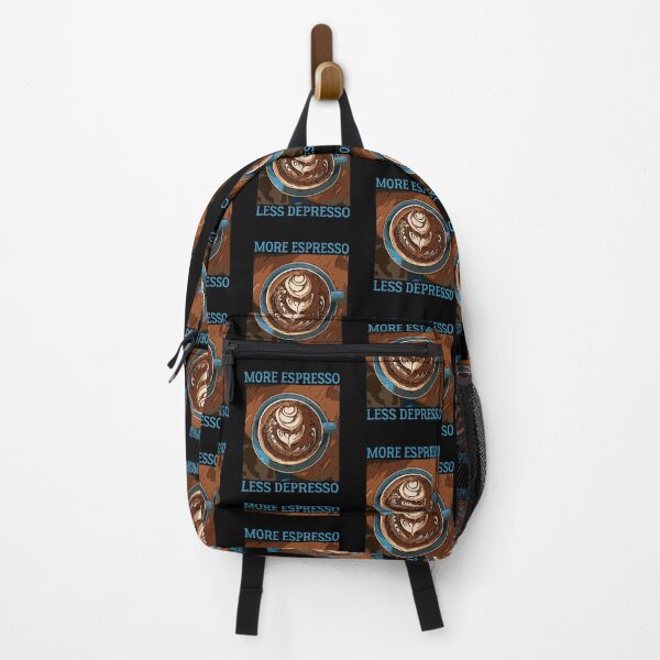Item preview, More Espresso Less Depresso - COFFE ADDICT designed and sold by Raiko-art.